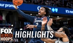 No. 1 UConn Huskies vs. Georgetown Hoyas Highlights | CBB on FOX